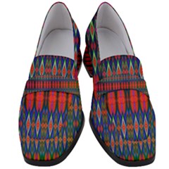 Biten Angles Women s Chunky Heel Loafers