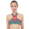 Abundance High Neck Bikini Top View1
