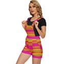 Calming Peace Short Overalls View2