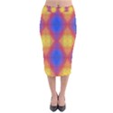 Time Velvet Midi Pencil Skirt View1