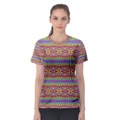 Eye Swirl Women s Sport Mesh Tee