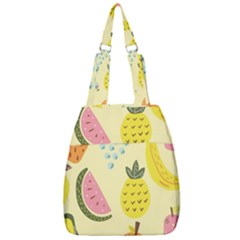 Graphic-fruit Center Zip Backpack by nate14shop