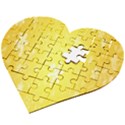 Snowflakes Wooden Puzzle Heart View2