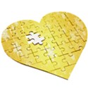 Snowflakes Wooden Puzzle Heart View3