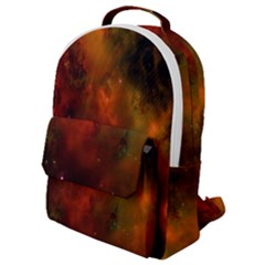 Space Science Flap Pocket Backpack (small) by artworkshop