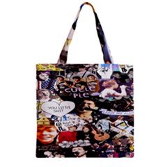 5 Second Summer Collage Zipper Grocery Tote Bag by nate14shop