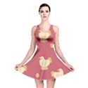Cute-chicken-eggs-seamless-pattern Reversible Skater Dress View1