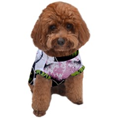 Black-cat-head Dog T-shirt
