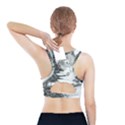 Ink-wash-painting-mountain-rolling-mountains Sports Bra With Pocket View2