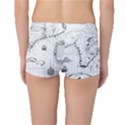 Florida-map-antique-line-art Boyleg Bikini Bottoms View2