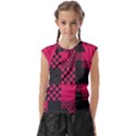 Cube-square-block-shape-creative Kids  Raglan Cap Sleeve Tee View1