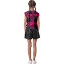 Cube-square-block-shape-creative Kids  Raglan Cap Sleeve Tee View2