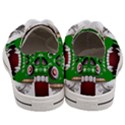 Monster-mask-alien-horror-devil Men s Low Top Canvas Sneakers View4