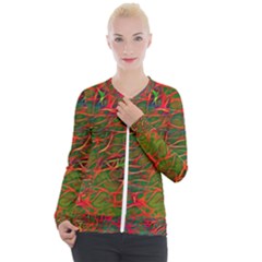 Background-pattern-texture- Casual Zip Up Jacket