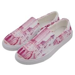 Pink Castle Men s Canvas Slip Ons