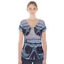 Skull-underwater-diving-skeleton-diving-head Short Sleeve Front Detail Top View1