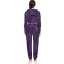 Feather Cropped Zip Up Lounge Set View2