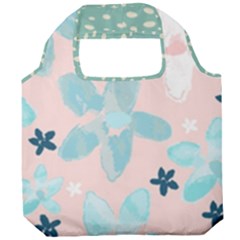Watercolor Flowers Foldable Grocery Recycle Bag by flowerland