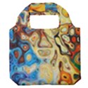 Colorful Structure Premium Foldable Grocery Recycle Bag View1