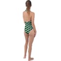 Hackers Town Void Mantis Hexagon Agender Agender Info Pride Flag Plunge Cut Halter Swimsuit View2