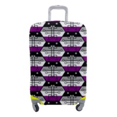 Hackers Town Void Mantis Hexagon Asexual Ace Pride Flag Luggage Cover (small) by WetdryvacsLair