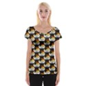Hackers Town Void Mantis Hexagon Bear Pride Flag Cap Sleeve Top View1