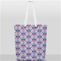 Hackers Town Void Mantis Hexagon Bigender Seven 7 Stripe Pride Flag Full Print Rope Handle Tote (Small) View1