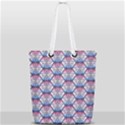Hackers Town Void Mantis Hexagon Bigender Seven 7 Stripe Pride Flag Full Print Rope Handle Tote (Small) View2