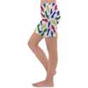 Integration-inclusion-hands-help Kids  Lightweight Velour Capri Yoga Leggings View2