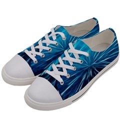 Background-structure-lines Men s Low Top Canvas Sneakers