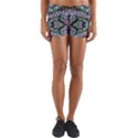 Pastels Repeats Yoga Shorts View1