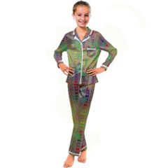 Sacred Message Kid s Satin Long Sleeve Pajamas Set
