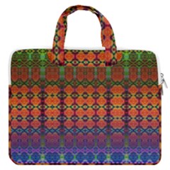 Fractaled Pixels Macbook Pro13  Double Pocket Laptop Bag