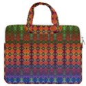 Fractaled Pixels MacBook Pro13  Double Pocket Laptop Bag View1