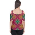 Cheetah Dreams Cutout Shoulder Tee View2