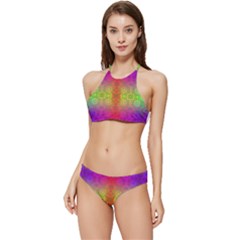 Mirrored Energy Banded Triangle Bikini Set