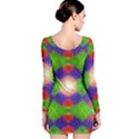 Helix Heaven Long Sleeve Velvet Bodycon Dress View2