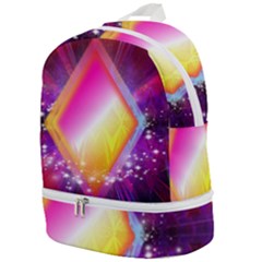 My Diamonds Zip Bottom Backpack
