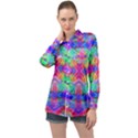Deep Space 444 Long Sleeve Satin Shirt View1