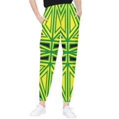 Abstract Pattern Geometric Backgrounds Tapered Pants