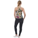 Flowers-b 003 Cross Neck Velour Top View2