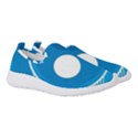 Background-blue-modern-creative Women s Slip On Sneakers View3