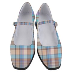 Plaid Women s Mary Jane Shoes by nate14shop