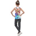 Background-drips-fluid-colorful- Kids  Sleeveless Hoodie View2