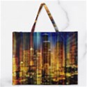 Skyline-light-rays-gloss-upgrade Zipper Large Tote Bag View1