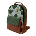 avocado pattern - Copy Flap Pocket Backpack (Large) View1