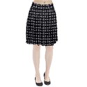 Fantasy Ethnic Caricature Motif Pattern Pleated Skirt View1
