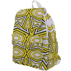 Abstract Pattern Geometric Backgrounds  Top Flap Backpack by Eskimos
