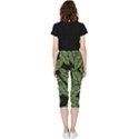  Leaves  Inside Out Lightweight Velour Capri Leggings  View2