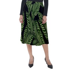  Leaves  Classic Velour Midi Skirt 